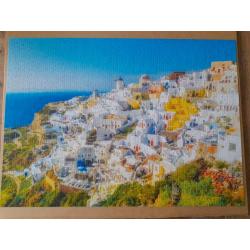 Puzzel King 1000 stuks: Santorini Greece