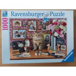 puzzel 1000 st - Ravensburger - mijn katjes