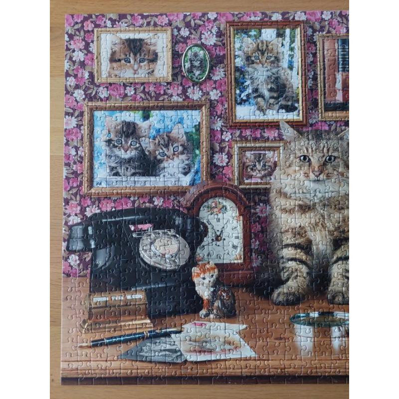 puzzel 1000 st - Ravensburger - mijn katjes